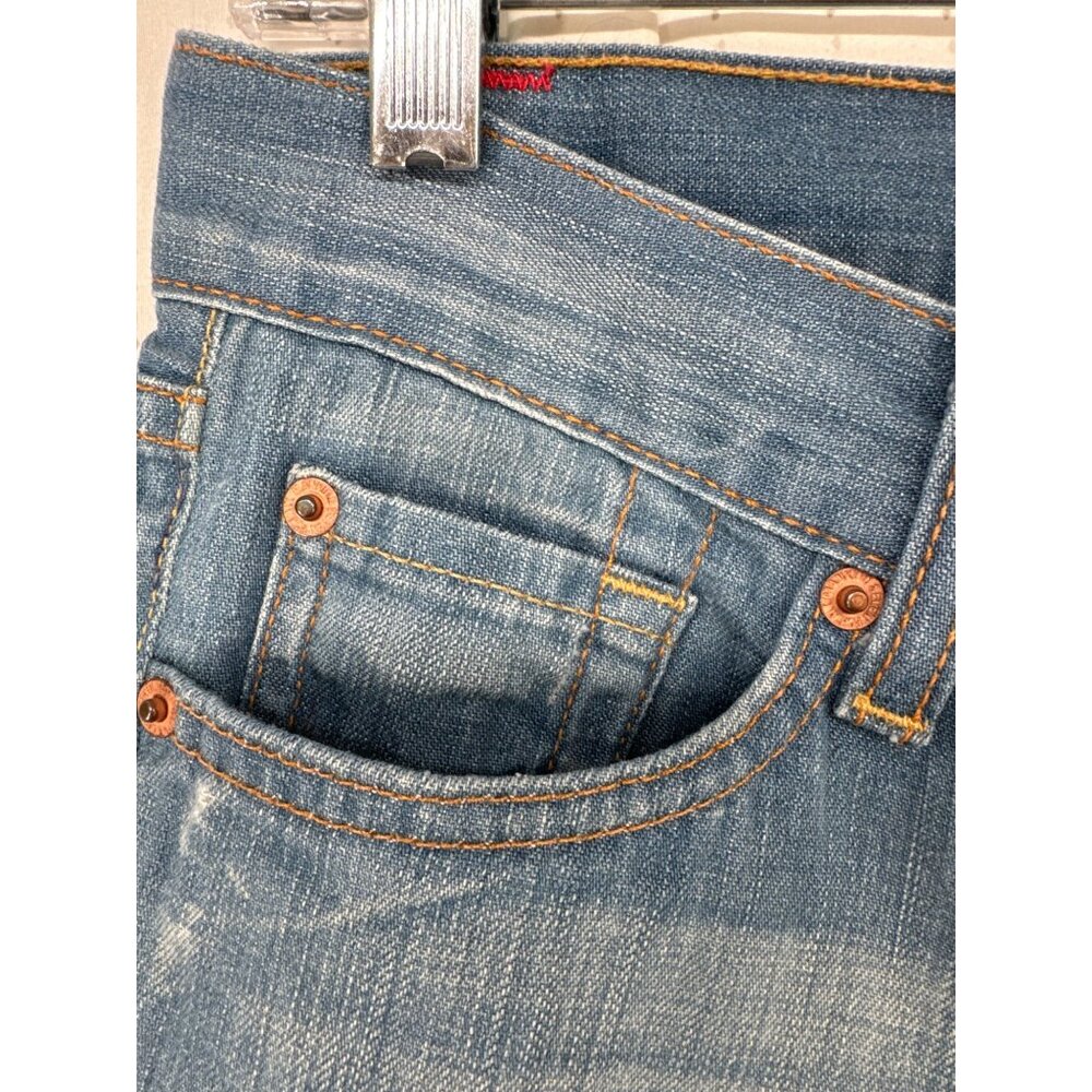 7 for All Mankind Womens Jeans Sz 29 Bootcut Blue Denim Classic Medium Wash - Picture 2 of 13